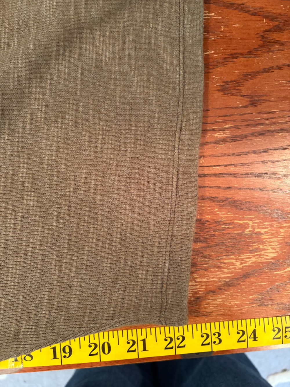 We the Free Women’s S Olive Green Cowl Neck Long Sleeve Knit Top Boho - Picture 5 of 8